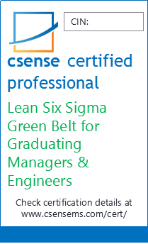 CSense Certified Professional